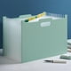 thumbnail image 3 of Organizador de archivos portátil Organizador de archivos, con bolsa de  bolsillos, Porta de acordeón en expansión Verde claro Macarena Organizador de archivos, 3 of 5