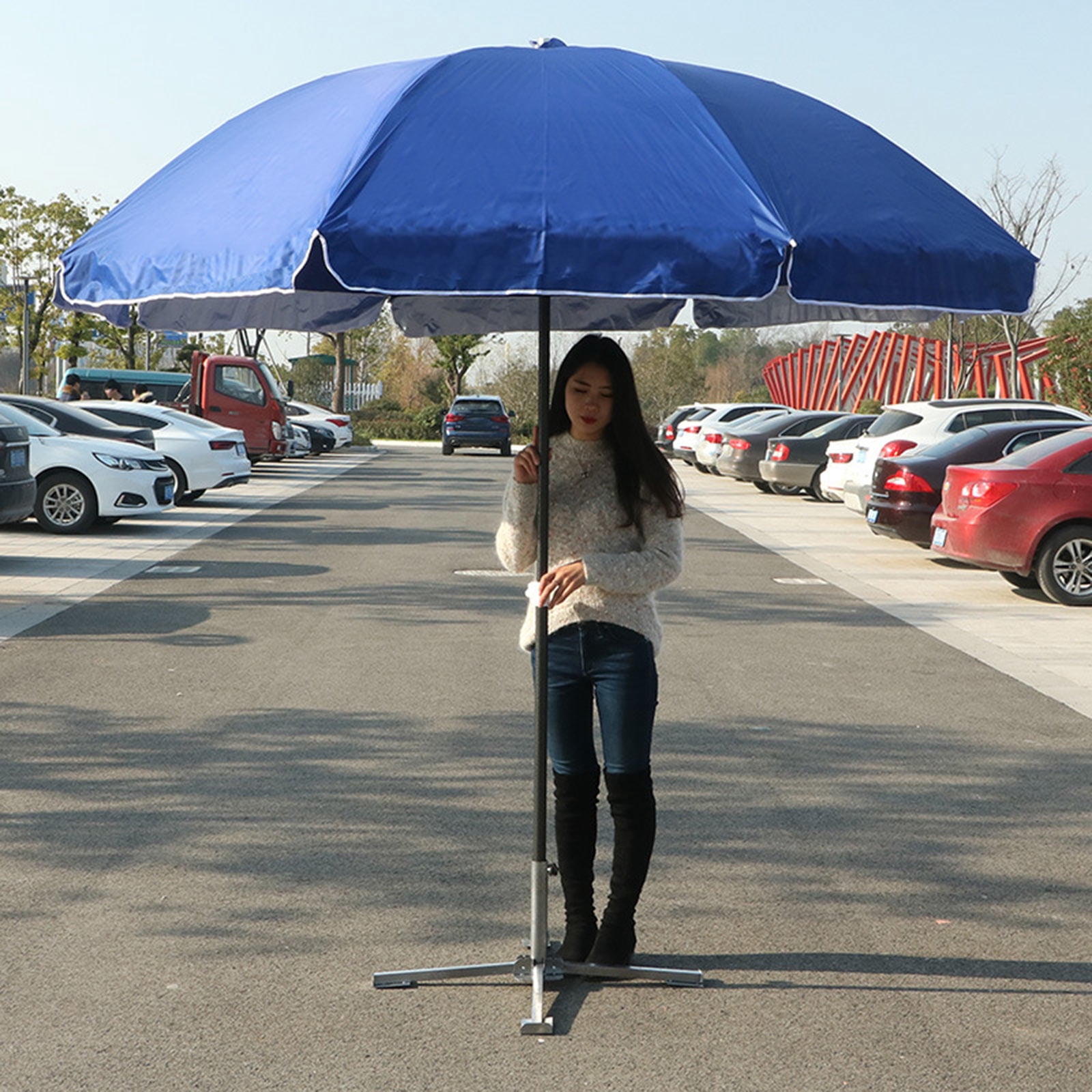 Replacement Beach Umbrella Stand Sunshade Base for Beach Fishing Garden Yard