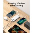 TRAHOOPortable Charger with Builtin Cables 10000mAh Power Bank for
