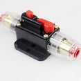 thumbnail image 1 of Disjoncteur 12V-48V DC 50A Système de Protection de Puissance de Disjoncteur Stéréo de Voiture Réinitialisable, 1 of 7