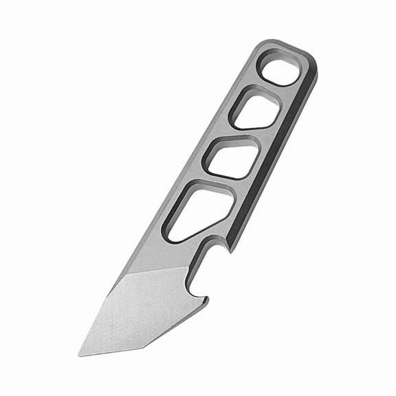 Bottle Opener Titanium Alloy Ultra Light Small Tool Portable Unpacking Keychain Pendant Multifunctional EDC Accessories