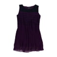 thumbnail image 1 of French Connection Robe Droite à Rayures pour Femmes, Violet, 8, 1 of 1
