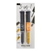 Onyx Brands 2-Piece 3-in-1 Nail Art Pens, Black and Gold
