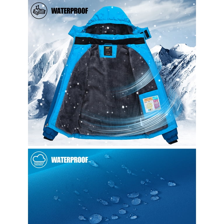 NEIKU Boys Waterproof Ski Jacket photo 3