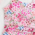 thumbnail image 6 of MEZZALL Children Swimsuit Girls Swimwear Two Piece Floral Print Tankini With Skirted Bottom Kids Summer Beach Bathing Cute Bathing Suit Beachwear, 6 of 8