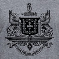 thumbnail image 3 of CafePress - Psi Upsilon Black And White Crest T Shirt - Women's V-Neck Dark T-Shirt, 3 of 4