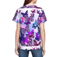 thumbnail image 7 of Wukai Flying Butterflies Youth Unisex Short Sleeve T-Shirt for Boys, Girls, Teens, and Kids-X-Large, 7 of 7
