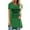 Green, variant on Fesfesfes Tshirts for Womem Loose Summer Tops Casual Printing Shirts Short Sleeve Loose Tee Tops Tunic Blouse Round Neck Blouse Tops Summer Saving