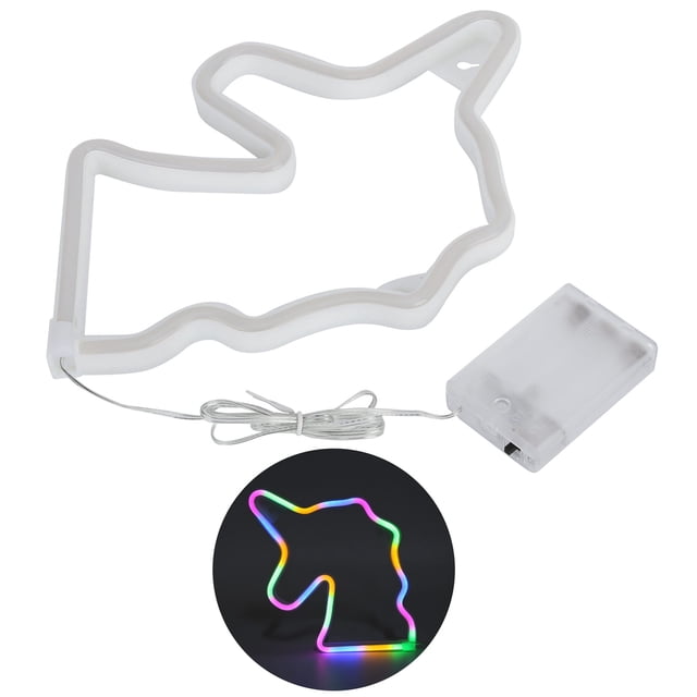 Luz de neón LED para decoración artística de pared, luz de neón para fiestas de cumpleaños y festivales.