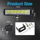 thumbnail image 5 of LED Light Bars, 2PCS 6 Inch IP68 Waterproof LED Work Lights 6000K 30W Driving Lights for SUV ATV Car Truck, 5 of 5