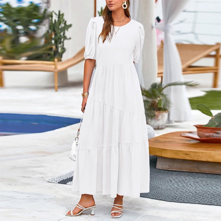 Wycnly Summer Dresses for Women Maxi Dresses for Women 2025