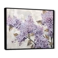 thumbnail image 2 of Designart "Dreamscape Of Beautiful Lilacs I" Lilacs Floater Framed Canvas Art Print, 2 of 5