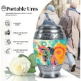 thumbnail image 4 of Abstract Sonic Colors Small Urns For Human Ashes Adult Male - Urns For Women Human Ashes - Urns For Ashes Keepsake - Urn For Dad - Cremation Urns For Ashes For Men (Size -3inch,4PC), 4 of 5