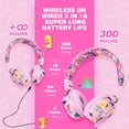 thumbnail image 3 of Bluetooth Wireless Headphones Child Headphones Cartoon Dinosaur Headset for Children Boys Girls Lovely Wireless Headset for Kids, 3 of 10