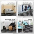 thumbnail image 3 of EVA Interlocking Mats Puzzle Floor Tiles Foam Floor Padding with Border for Furniture Home Space Living Room Garage - And . m, 3 of 6