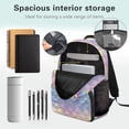 thumbnail image 5 of Pzuqiu Cute Axolotl Personalized School Backpack for Girls 17 Inch Large Capacity Kids Customized Schoolbags Bookbags Comfortable Breathable Custom Shoulder Bookbag for Teens, 5 of 7