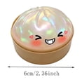 thumbnail image 3 of YiJuHui Slow Rising Squishy Toy, Glitter Steamed Bun Stress Relief Fidget Toy, Kawaii Cute Simulation Dumpling, Sensory Anxiety Relief for Adults, Desk Decor Party Gift, 3 of 5