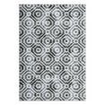 thumbnail image 2 of CAROMIO Modern Geometric Area Rug 4 x 6 Washable Rugs with Non Slip Rugs for Living Room Bedroom Rug Carpet Stain Resistant Rug, Gray, 2 of 5
