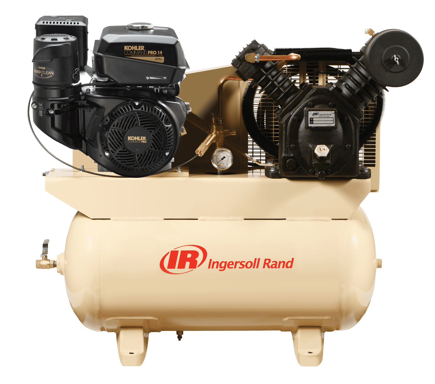 Ingersoll Rand Type 30 IR46821344 Reciprocating 30 Gallon 14 HP Gas Air