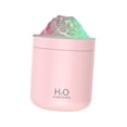 thumbnail image 2 of Humidificador portátil Humidificador de escritorio 500 ml 2 modos de pulverización Humidificador pequeño para Rosa, 2 of 9