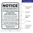 thumbnail image 3 of Equine Liability Sign, Statute Horse Barn Stable Farm Sign, 12x18 Aluminum, 3 of 8