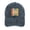 Navy, variant on Cinnamon Roll Gray Baseball Cap for Men Women, Adjustable Snapback Hats Cotton Hat