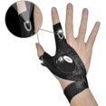 thumbnail image 2 of Guantes, guantes de linterna para exteriores, guantes multiusos con luz LED, funda para linterna, 2 of 5