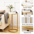 thumbnail image 4 of Mesa auxiliar en forma de C Easy Paws para sala de estar y dormitorio, 4 of 8
