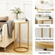 thumbnail image 4 of Mesa auxiliar en forma de C Easy Paws para sala de estar y dormitorio, 4 of 8