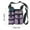 Lavender-7, variant on Shoulder Bag with Water Bottle Holder, Light Purple Crossbody Purse, Nylon Material, for Hiking, Travel, and Everyday Use, by FAJHHA