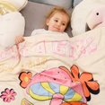 thumbnail image 2 of Mushroom Blanket for Girls, Just A Girl Who Loves Mushrooms Throw Blanket, Soft Kids Kawaii Blanket Mushroom Gifts for Birthday Christmas 40x50 inches, 2 of 2