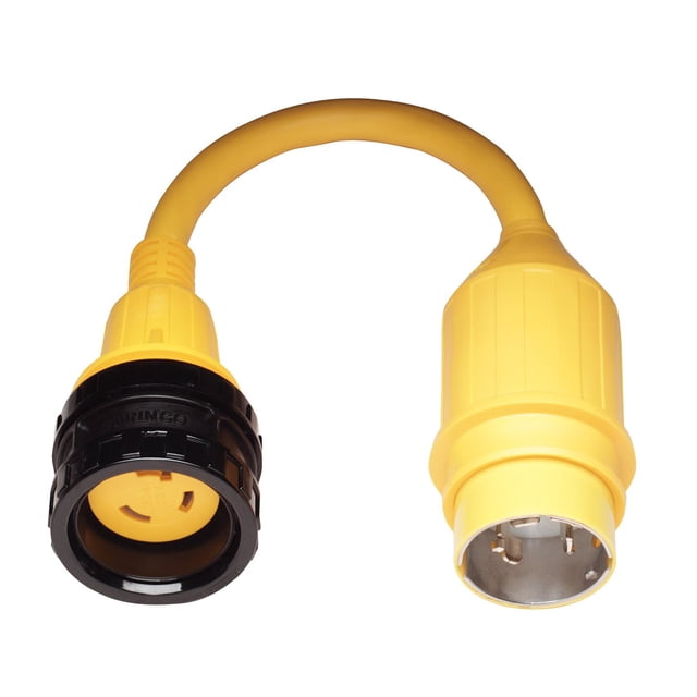 Adaptador Pigtail Marinco 121A 50A 125/250V macho a 30A 125V
