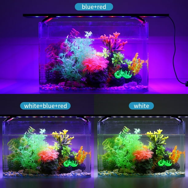 Éclairage Aquarium LED 90CM Lampe pour Poisson Plantes Aquatiques