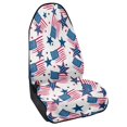 thumbnail image 2 of XYZCANDO Patriotic American Flag & Star Car Seat Towel Cover - Waterproof Sweatproof Protector with Non-Slip Backing - Universal Fit for Cars, Trucks, SUVs & Vans, 2 of 9
