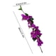 thumbnail image 3 of Tallos artificiales de buganvilla, flores artificiales de seda de 31,5", ramos de seda, rosa intenso, rojo púrpura, jarrón de tallo largo, centro de mesa para la fiesta de boda, decoración de oficina, 3 of 6