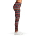 thumbnail image 4 of Tribal Ethnic Pattern Print Leggings, Enthic Sexy Yoga Leggings For Women., 4 of 5