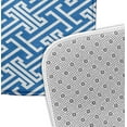 thumbnail image 2 of Simply Daisy 24" x 17" Plush Microfiber Blue Leeward Key Bath Mat, 2 of 3