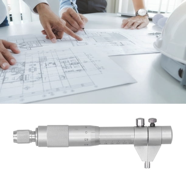 MICRÓMOTRO DE DIÁMETRO INTER, Dispositivo de Bloqueo Tornillo de Bloqueo Herramienta de Medicióe Micrómetro Interno 5-30 mm Interno para 5 ~ 30 mm