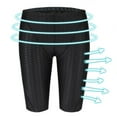 thumbnail image 4 of FLMEI Mens Swim Trunks with Swim Cap Quick Swim Shorts Uv Protection Boxer Briefs for Summer Five Points Swimwear Shorts for Men's 2PCS, 4 of 8