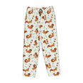 thumbnail image 4 of Goofa Squirrel Playing Printed Soft Pajama Pants for Women, Wide Leg Comfy Casual Lounge Yoga Pants-Small, 4 of 9