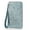 BLUE, variant on APHISON Womens RFID Wallet with Multiple Card Slots and Cellphone Compartment, Trendy Clutch Card Holder for Women
