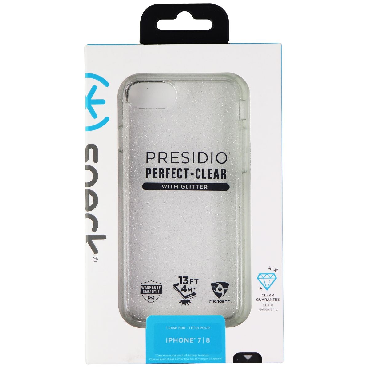 Speck Presidio Perfect-Clear Compatible with MagSafe mobile phone case 17 cm (6.7) Cover Transparent