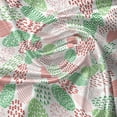 thumbnail image 7 of Ambesonne Geometric Valance & Curtain, Christmas Toned Shapes, 55"x30", Green White and Dark Pink, 7 of 7