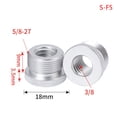 thumbnail image 3 of Microphone Microphone Screw Clip Thread 3/8"-16 Female to 5/8"-27 Male Adaptor， 3/8 Female to 5/8 Male Metal Adapters, 3 of 12