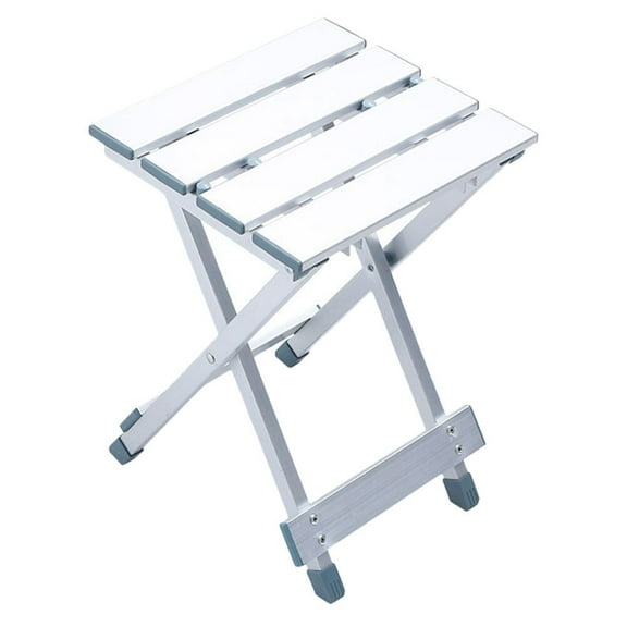 WSTEER 1Pc Aluminum Alloy Folding Chair Outdoor Camping Chair Picnic Fishing Stool