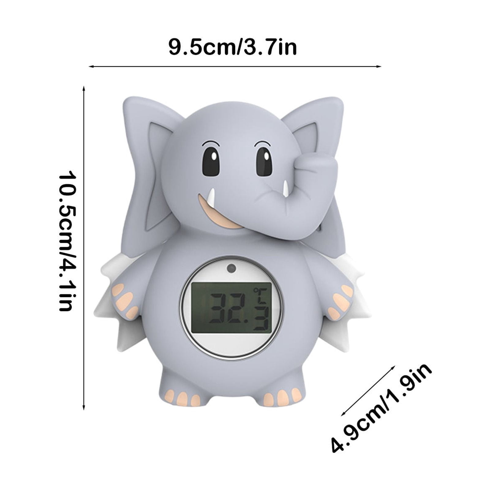 Digital Bath Thermometer Floating Water Temperature Gauge Tub Sensor