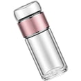 thumbnail image 3 of MasteelfCA Glass Tea Infuser Leak-proof Glass Tea Water Separation Bottle for Loose Leaf 280ML, 3 of 7