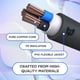 thumbnail image 4 of SatelliteSale Cable de Alimentación Universal para Computadora, Resistente y con Certificación UL, Macho NEMA 5-15P a Hembra IEC C13/C14, Cable Universal de PVC Negro, 4,5 M, 4 of 6