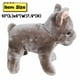 thumbnail image 2 of Peluche de peluche realista con forma de bulldog francés, 25 cm, 2 of 6