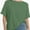 Green, variant on Oversized T Shirts for Women Short Sleeve Loose Fit Crewneck Summer Tops Casual Basic Rolled Sleeves Tee Shirt